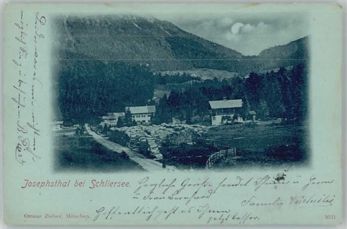 Schliersee Josefstal x 1905