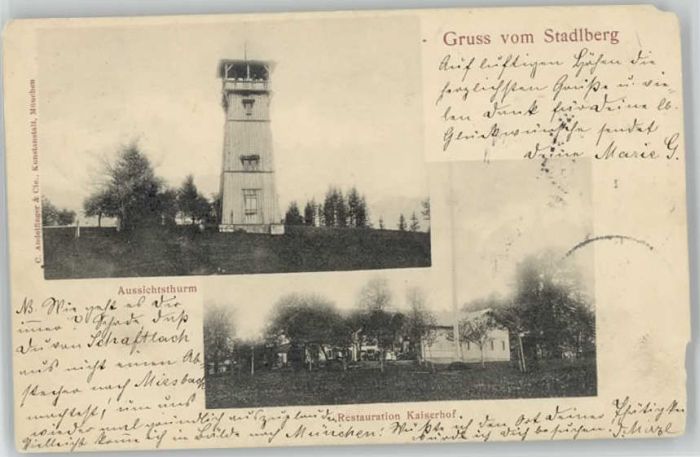 Stadlberg Restaurant Kaiserhof x 1900