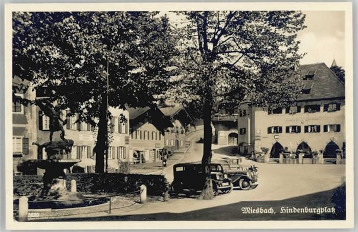Miesbach Hindenburgplatz