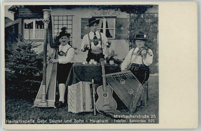 Schliersee Heimatkapelle Sauer und Sohn