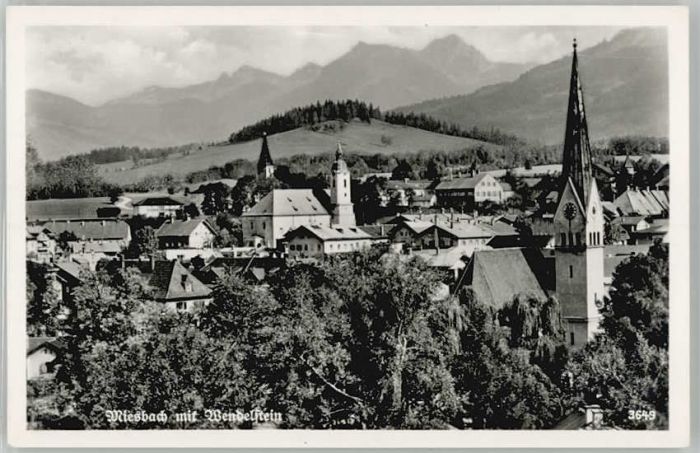 Miesbach Wendelstein ungelaufen ca. 1955