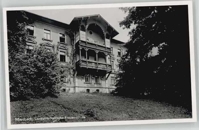 Miesbach Frauen Schule ungelaufen ca. 1955