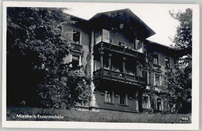 Miesbach Frauen Schule ungelaufen ca. 1955