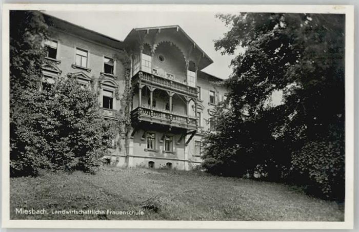 Miesbach Frauen Schule ungelaufen ca. 1955