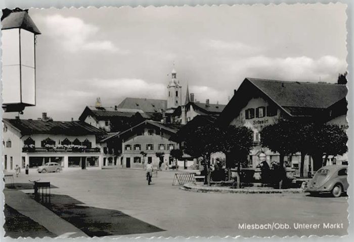 Miesbach  ungelaufen ca. 1955