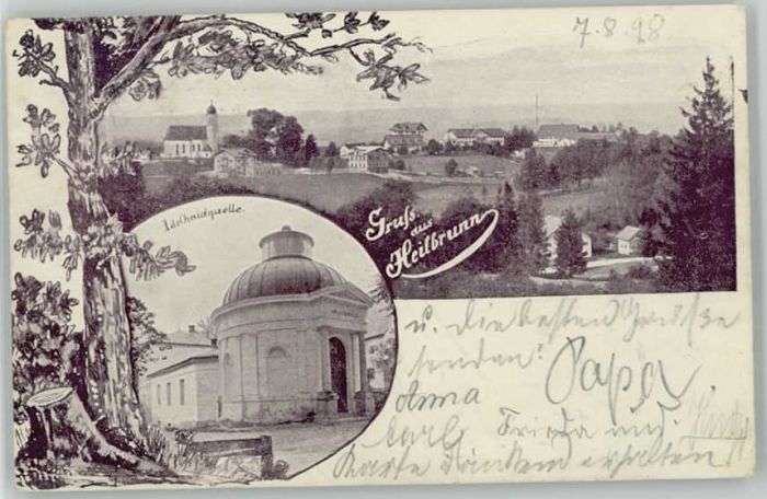 Bad Heilbrunn Adelheidsquelle x 1898
