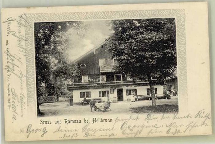 Ramsau Berchtesgaden Ramsau bei Bad Heilbrunn x 1906