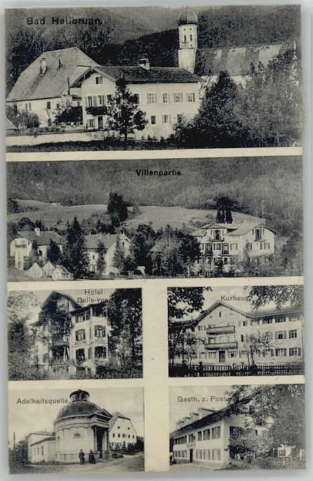 Bad Heilbrunn Hotel Belle Vue Adelheidsquelle Gasthof