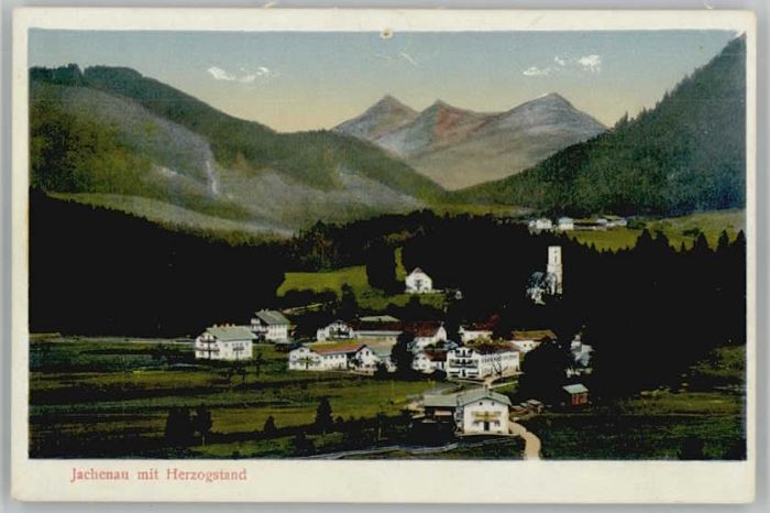 Jachenau Herzogstand ungelaufen ca. 1920