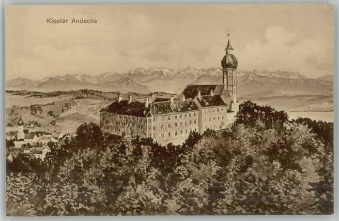 Andechs Kloster ungelaufen ca. 1910