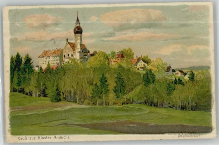 Andechs Kloster x 1913