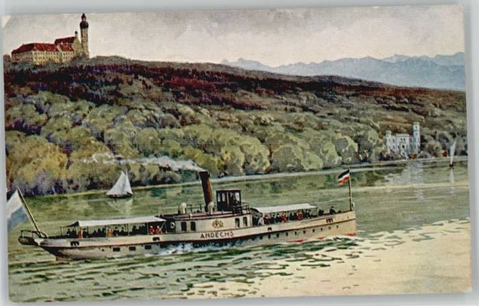 Andechs Kloster ungelaufen ca. 1920