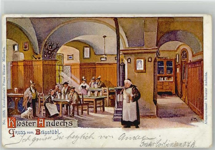 Erling Kloster Andechs Bräustübl x 1902