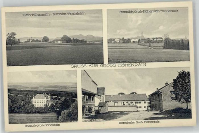 Grosshoehenrain ungelaufen ca. 1920