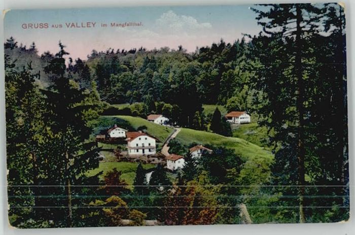 Weyarn Miesbach Bayern Mangfalltal ungelaufen ca. 1920