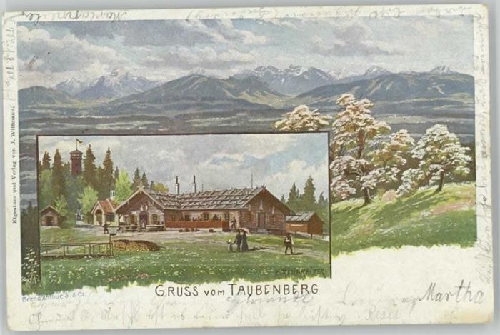 Taubenberg KünstlerR. Reschreiter x 1903