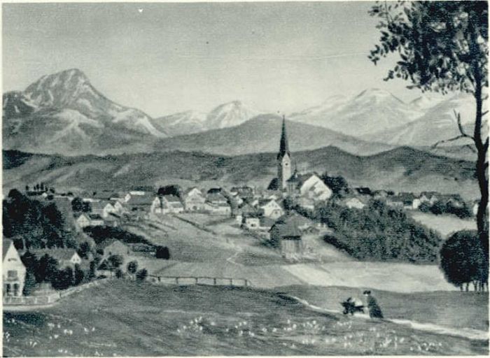 Holzkirchen Oberbayern Wendelstein ungelaufen ca. 1920
