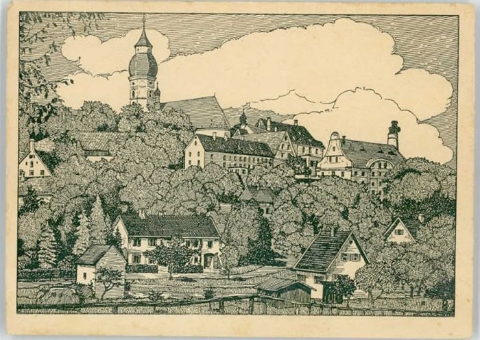 Andechs ungelaufen ca. 1920