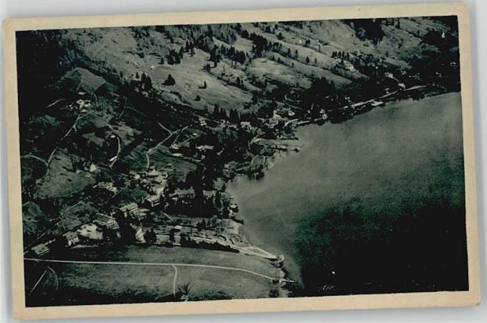 Tegernsee Fliegeraufnahme ungelaufen ca. 1920
