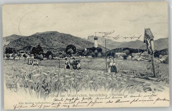 Waakirchen KünstlerVolkert x 1906