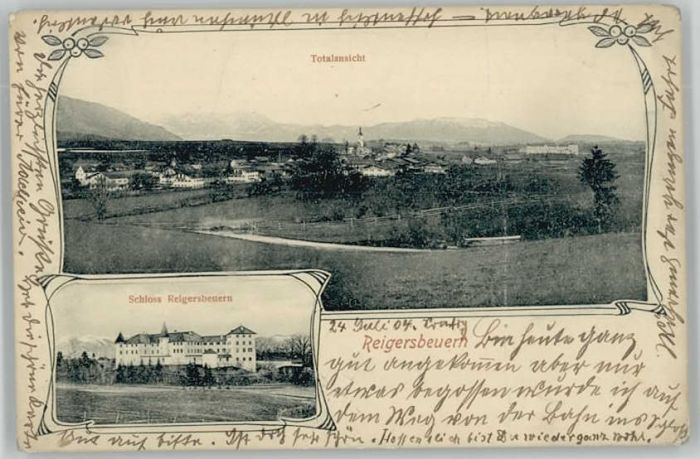 Reichersbeuern Reigersbeuern Schloss x 1904