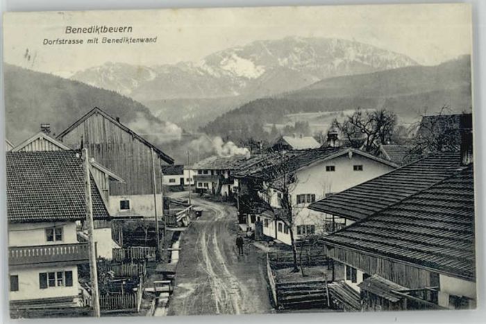 Benediktbeuern Dorfstrasse x 1911