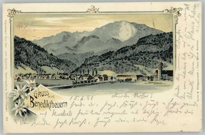 Benediktbeuern x 1899