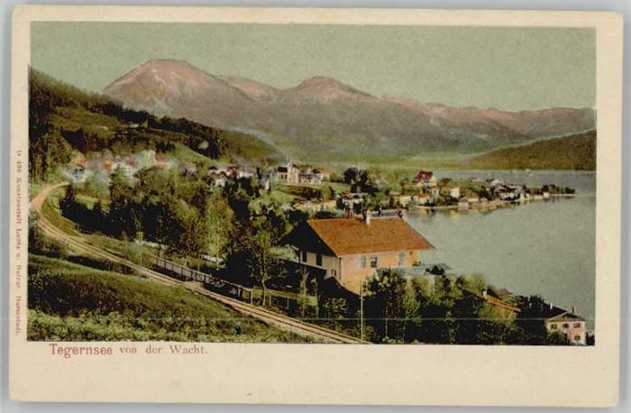 Tegernsee Bayern ungelaufen ca. 1900