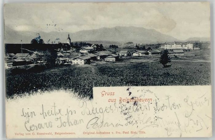Reichersbeuern Reigersbeuern x 1900