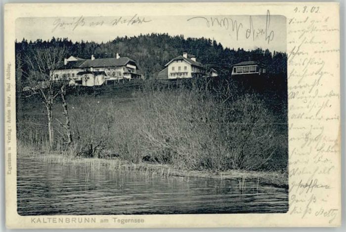 Kaltenbrunn Tegernsee x 1902