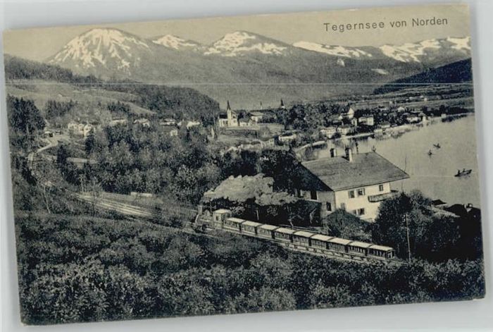 Tegernsee Bayern ungelaufen ca. 1910