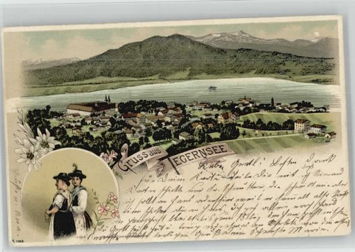 Tegernsee Tracht x 1901