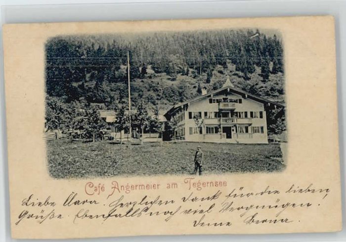 Tegernsee Cafe Angermeier x 1897