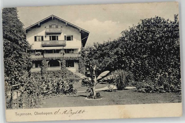 Tegernsee Bayern x 1908