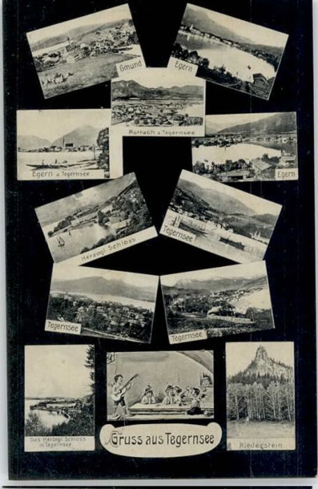 Tegernsee Bayern  x 1911
