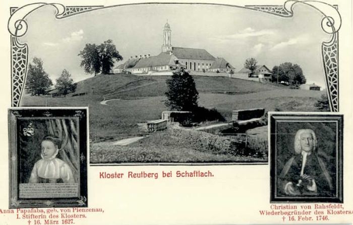 Schaftlach Kloster Reutberg ungelaufen ca. 1910