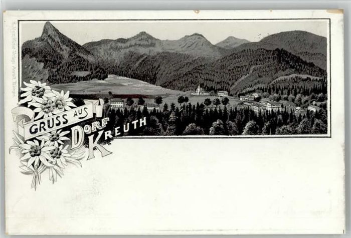 Kreuth Tegernsee  ungelaufen ca. 1900