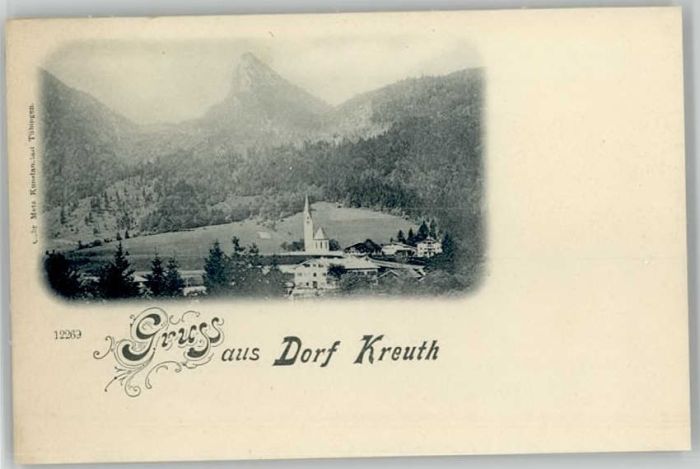 Kreuth Tegernsee  ungelaufen ca. 1900
