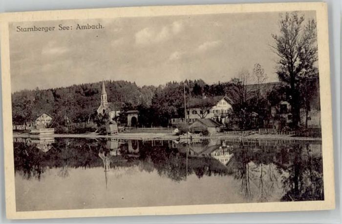Starnberg Ambach ungelaufen ca. 1920