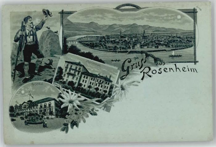 Rosenheim Bayern Rosenheim Oberbayern Kaiserbad Marienba