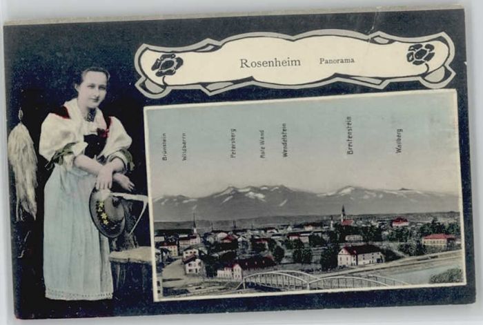 Rosenheim Bayern Rosenheim Oberbayern  o 1908
