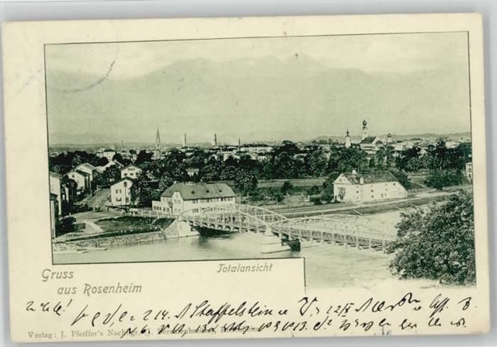 Rosenheim Bayern Rosenheim Oberbayern  x 1900