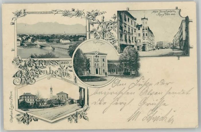 Rosenheim Bayern Rosenheim Oberbayern  x 1897