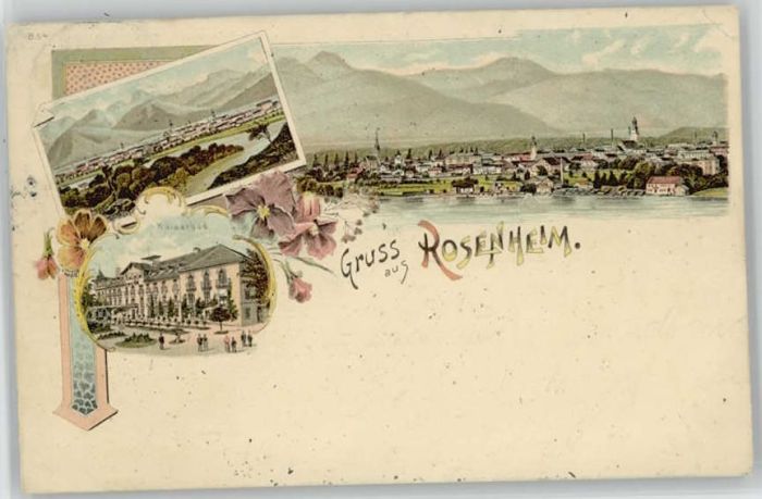 Rosenheim Bayern Rosenheim Oberbayern  x 1898