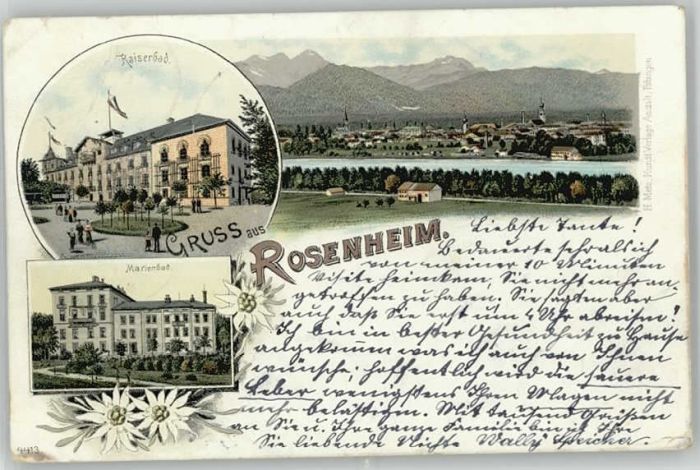 Rosenheim Bayern Rosenheim Oberbayern Marienbad Kaiserba