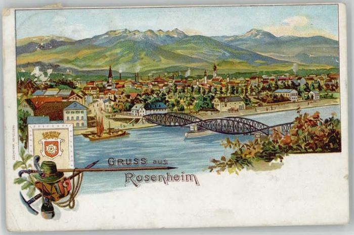 Rosenheim Bayern Rosenheim Oberbayern  x 1901