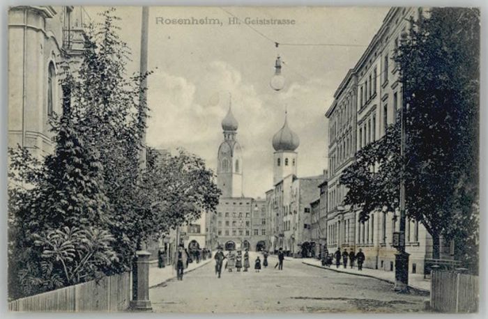 Rosenheim Bayern Rosenheim Oberbayern Geiststrasse x 191