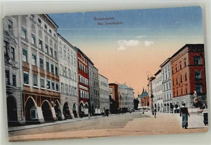 Rosenheim Bayern Rosenheim Oberbayern Max Josef Platz un