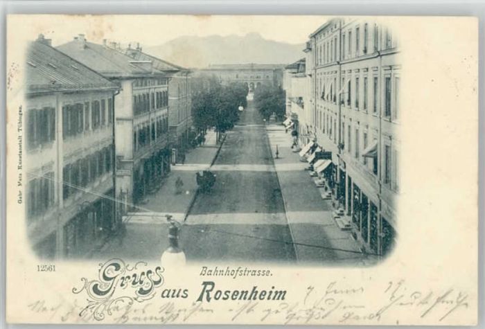 Rosenheim Bayern Rosenheim Oberbayern Bahnhofstrasse x 1