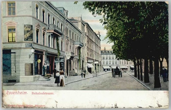 Rosenheim Bayern Rosenheim Oberbayern Bahnhofstrasse x 1